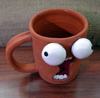 Чашка с "глазами"