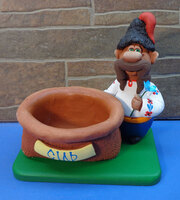 Солонка "Казак с мешком" 