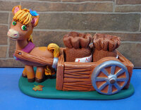 Набор для специй "Конь с возом" 