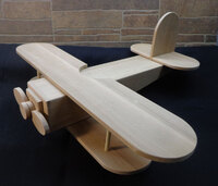 Самолет биплан большой 2